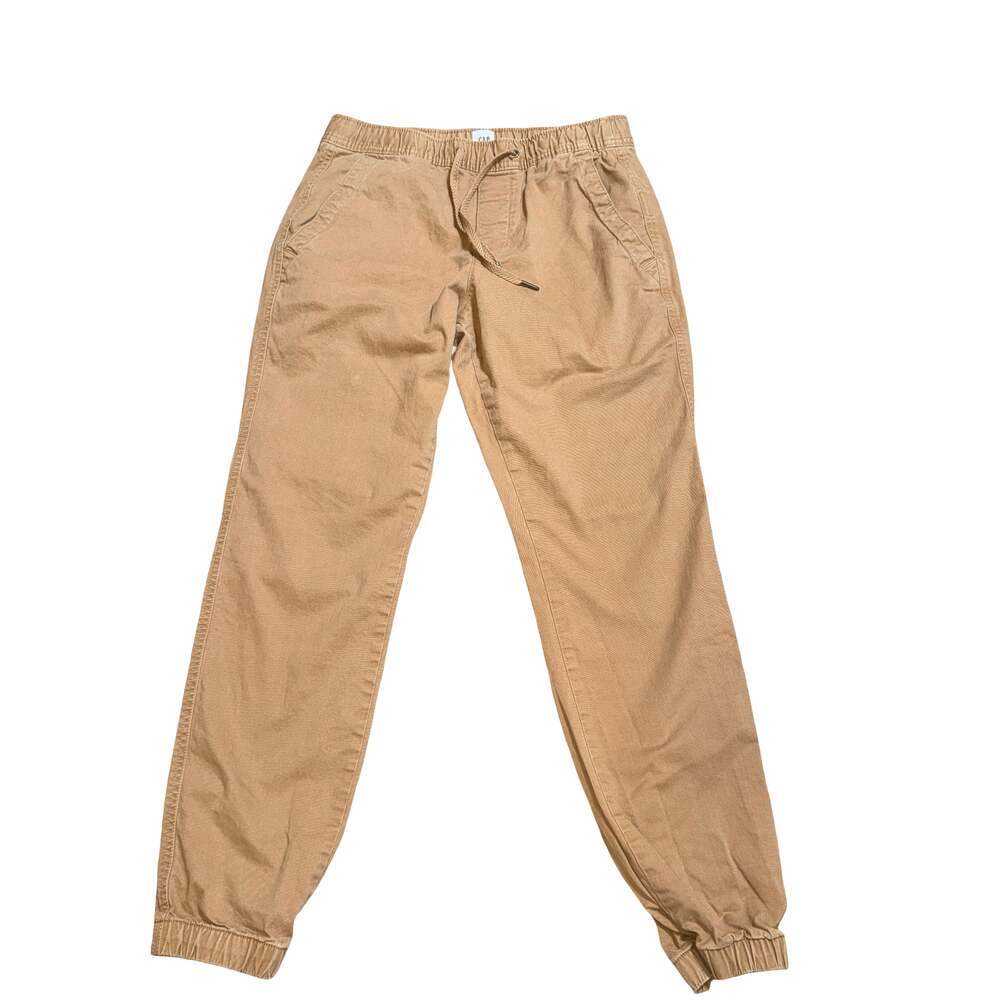 Men’s Gap Essential Jogger Pants Tan Size XS